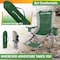 Wakeman Camping Chair with Foot Rest - 300lb Capacity Chair with Cooler & Cupholder by Wakeman Green 75-CMP1125 - alternate 8